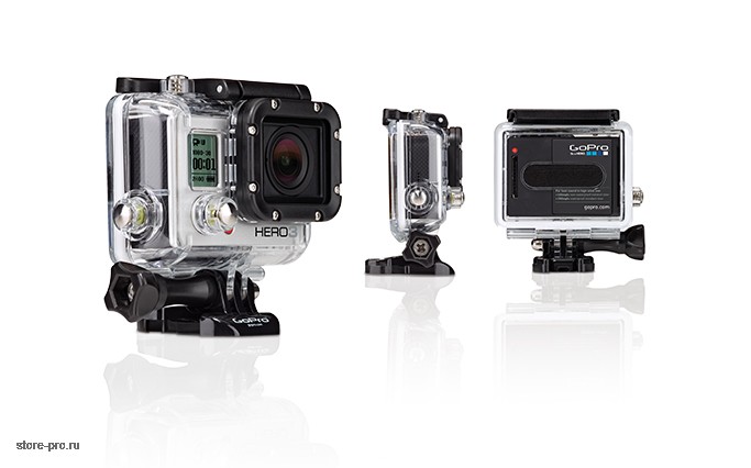 Купить экшен камеру Gopro HD HERO 3 Silver Edition