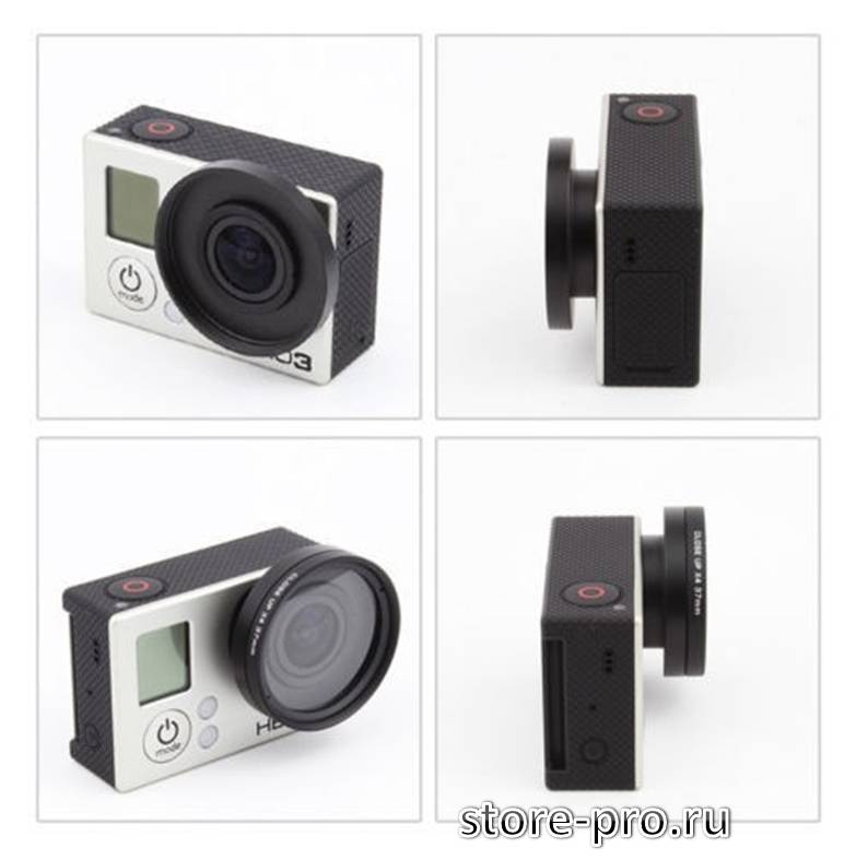 Купить защитный UV фильтр на объектив камеры Gopro цена