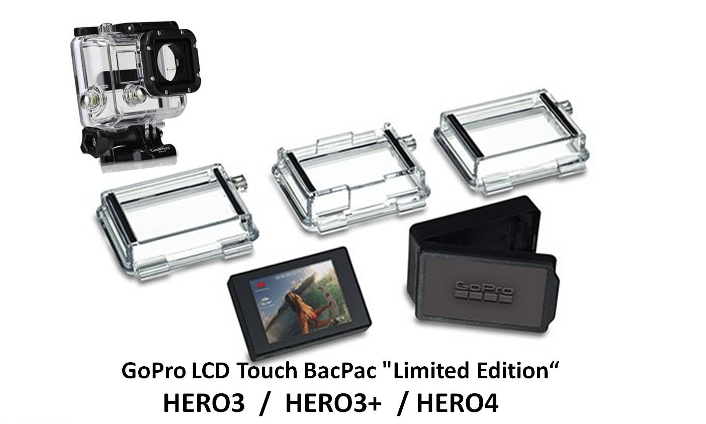 Комплектация LCD Touch BacPac Limited Edition для камеры GoPro HERO3+ / HERO4