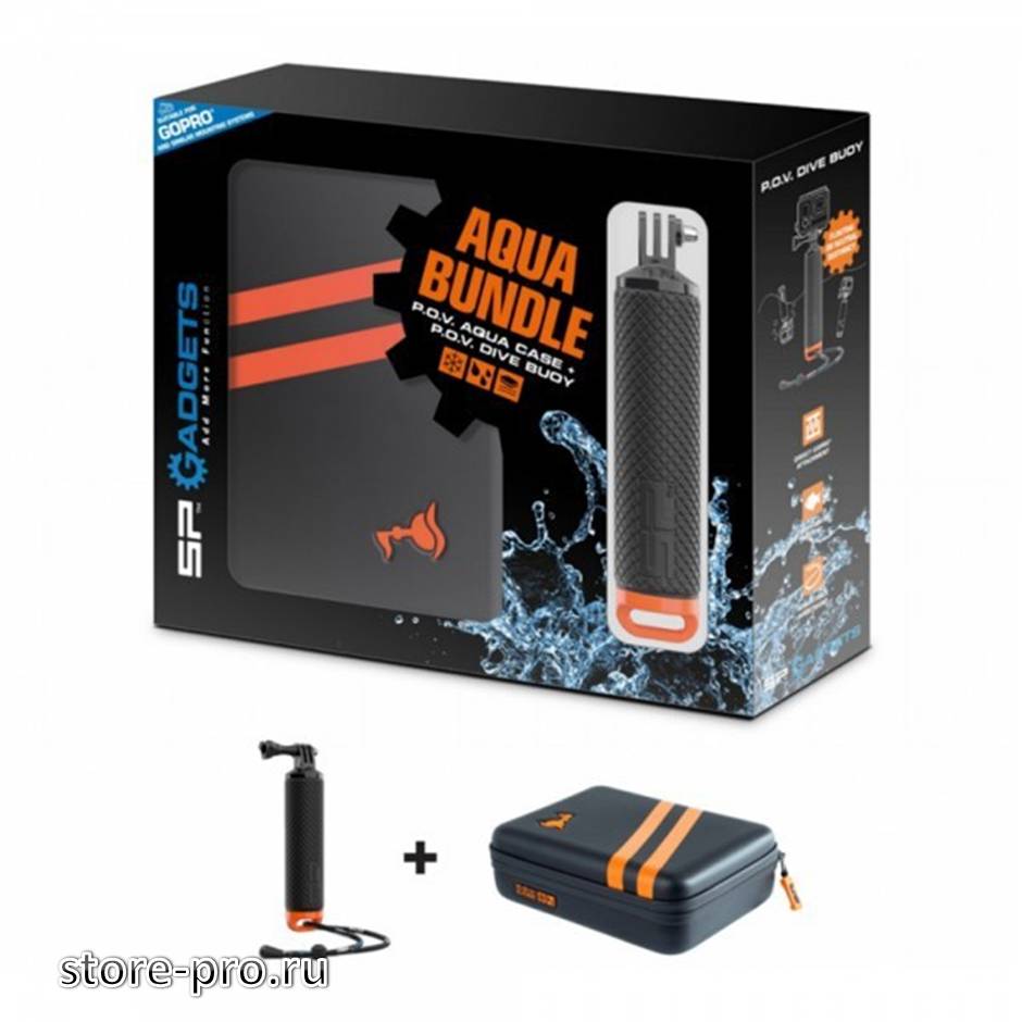 Купить набор SP Gadgets Aqua Bundle водонепроницаемый кейс + рукоятка - поплавок цена
