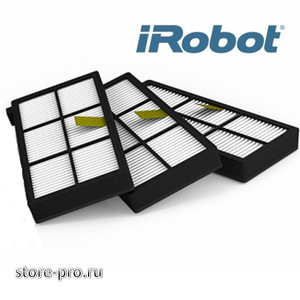 Нажмите для увеличения фото Набор запасных HEPA фильтров для 800 - 900 серии iRobot Купить Набор запасных HEPA фильтров для 800 - 900 серии iRobot