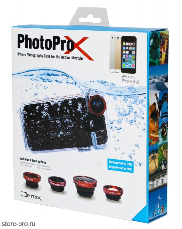Купить Optrix PhotoProX чехол для iPhone 5 / 5S сейчас!